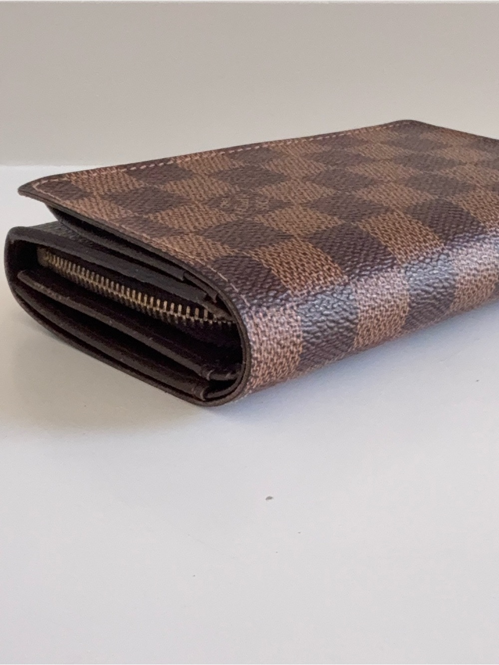 Louis Vuitton Damier Ebene Tresor Wallet Full Set - Picture 11 of 13